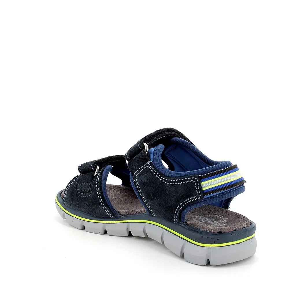 SANDALO PRIMIGI BAMBINO NAVY-AZZURRO 3896011 TG:31>35