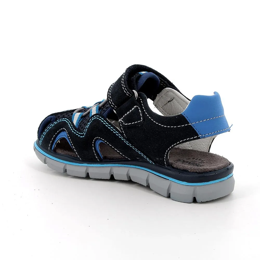 SANDALO PRIMIGI BAMBINO NAVY-BLU SCURO 3896311 tg:31>35