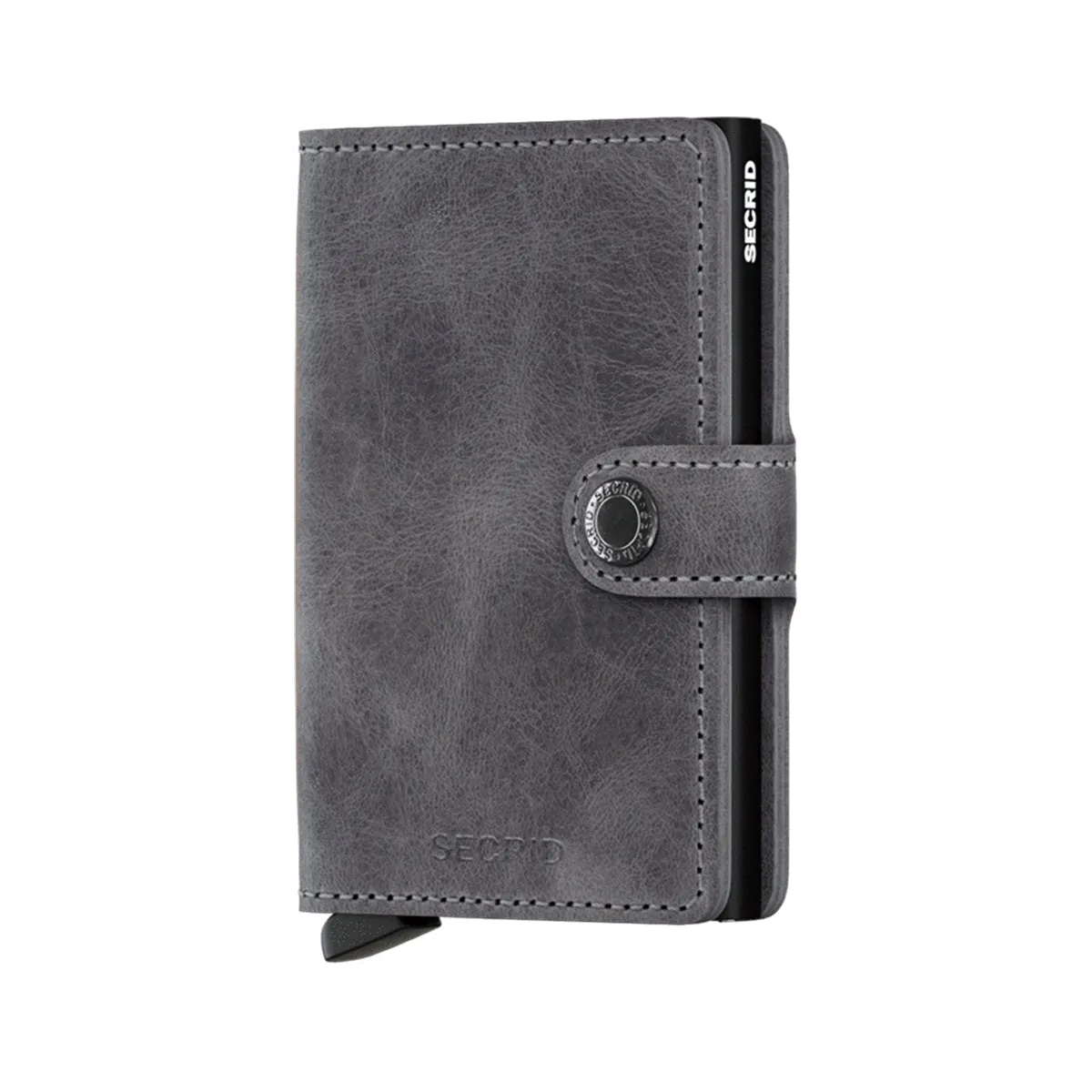 Secrid - Miniwallet Vintage RFID Grey-Black - MV-GREY-BLACK - GREY-BLACK