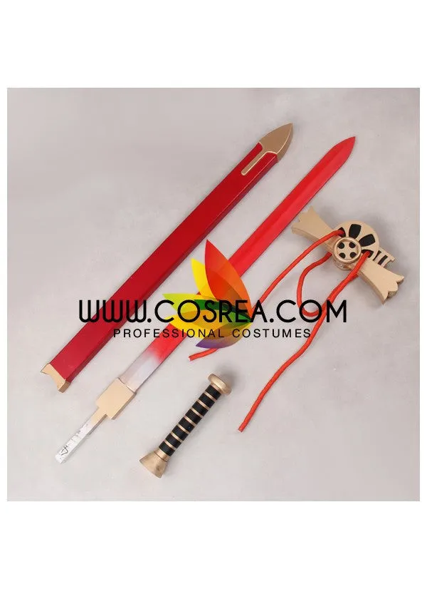 Seraph of The End Mikaela Hyakuya Red Version Cosplay Prop