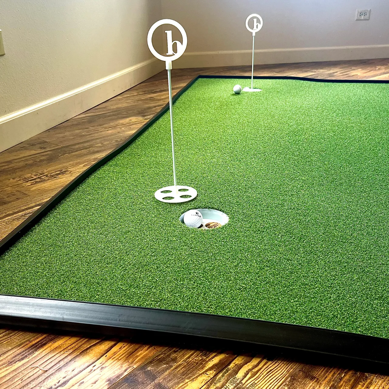 Simulator Putting Turf | 2-in-1 Tour Quality Turf Putting Green/Hitting Turf