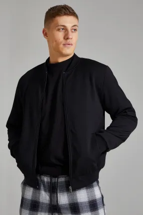 Smart Mini Textured Bomber