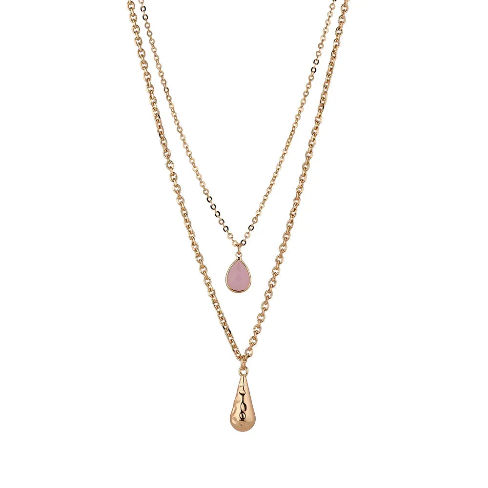 Sophia Pink Necklace- Knight & Day Jewellery