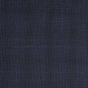 Steel Navy Windowpane