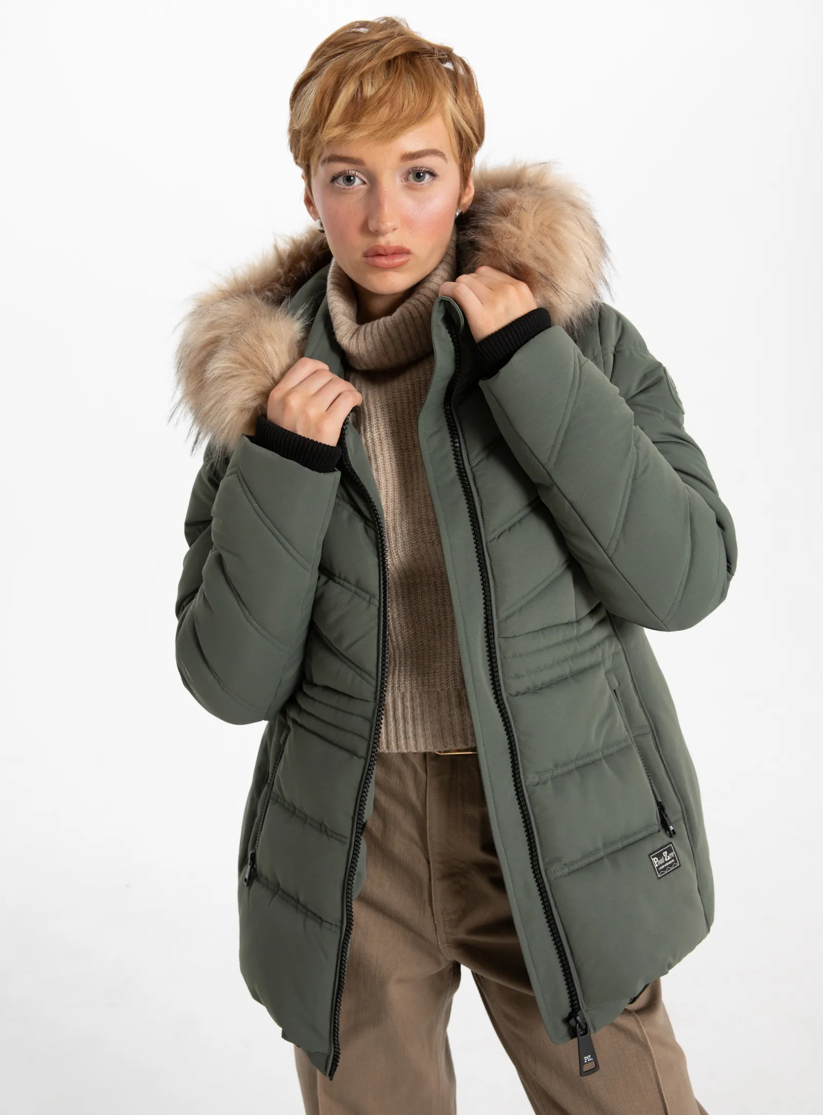 STELLINA | Fur Trim Bomber || STELLINA | Bomber avec bordure en fourrure