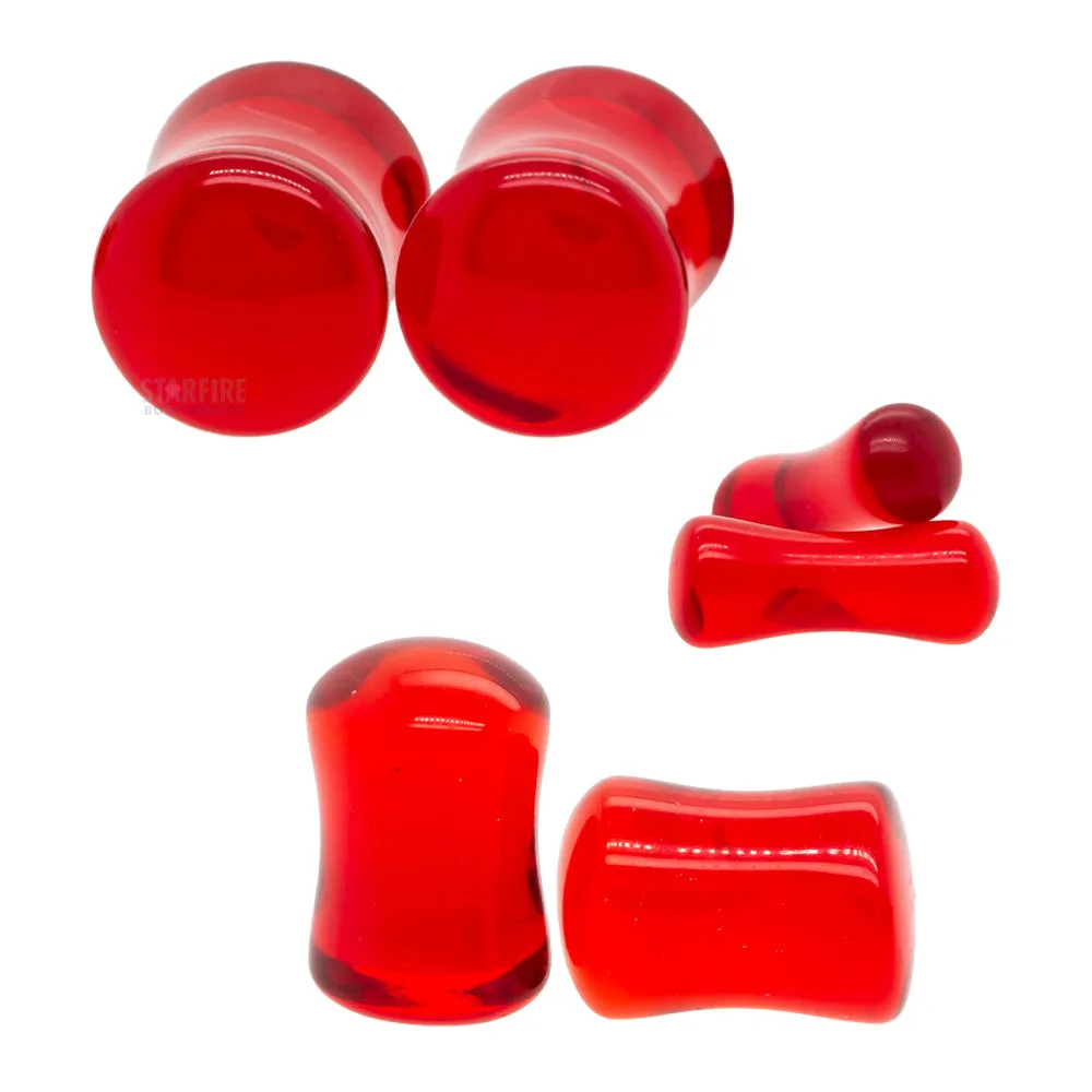 Stone Plugs - Red Quartz