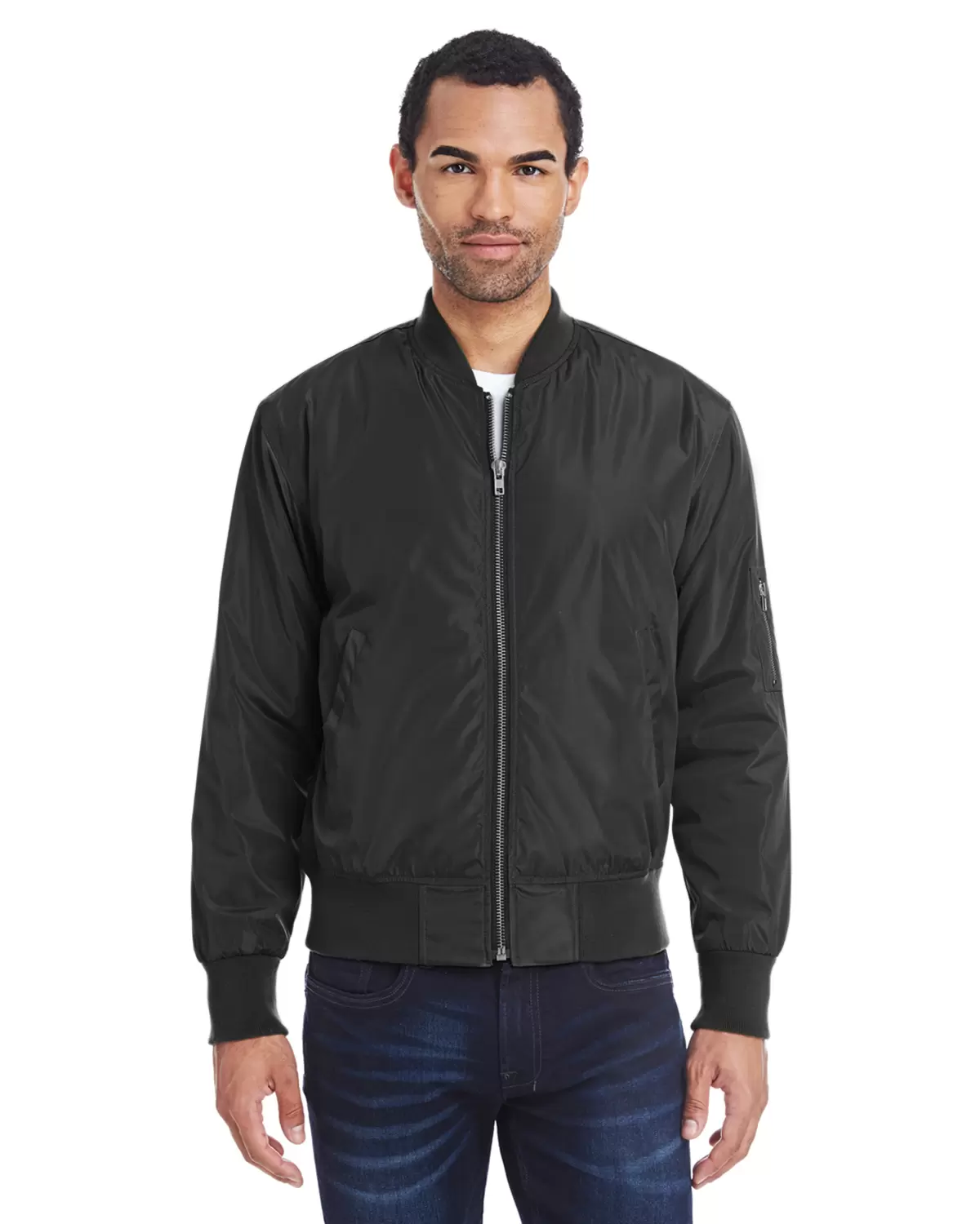 Threadfast Apparel 395J Unisex Bomber Jacket SKU: 395J