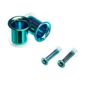 Titanium Eyelets - Green