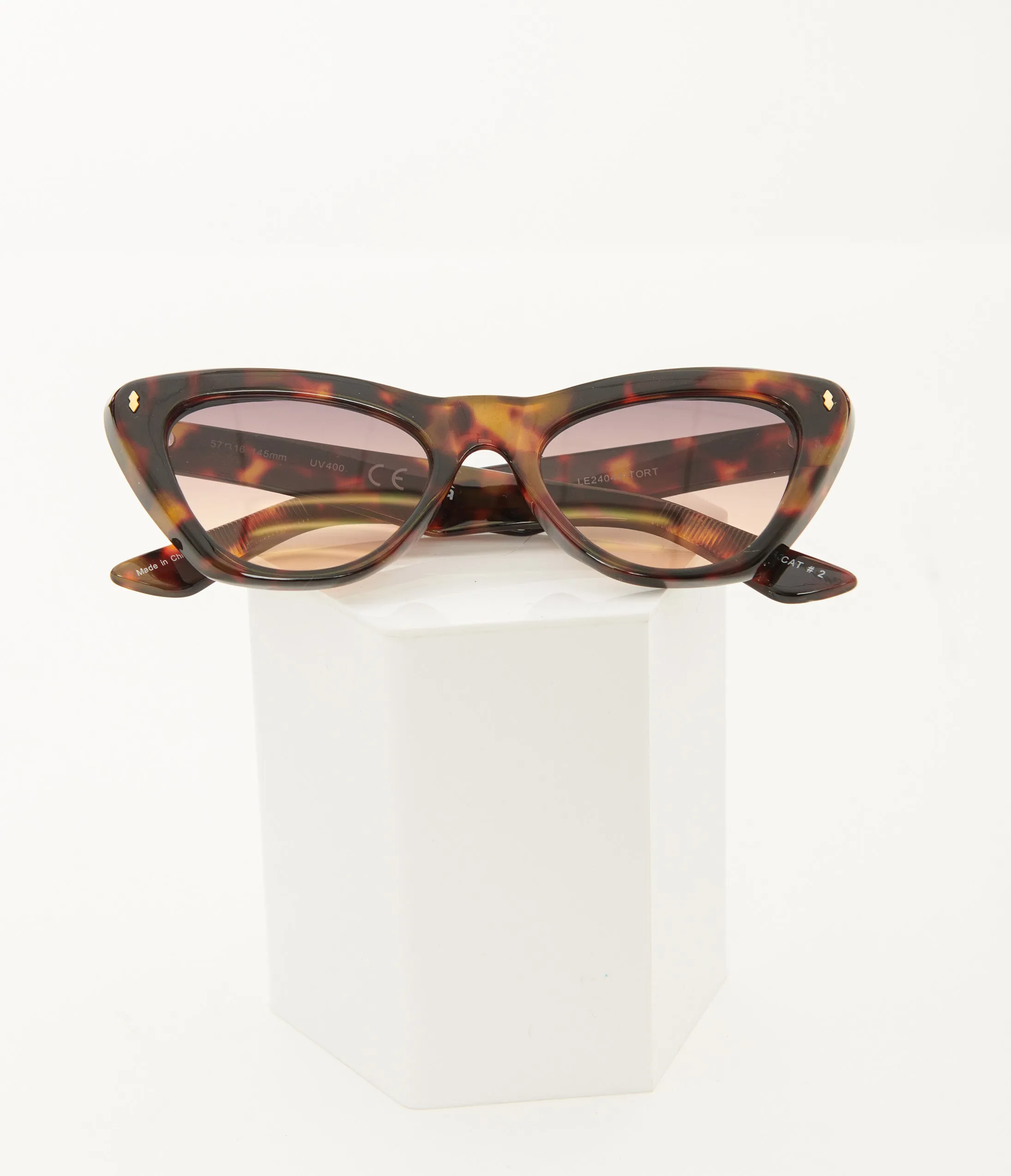 Tortoise Cat Eye Sunglasses