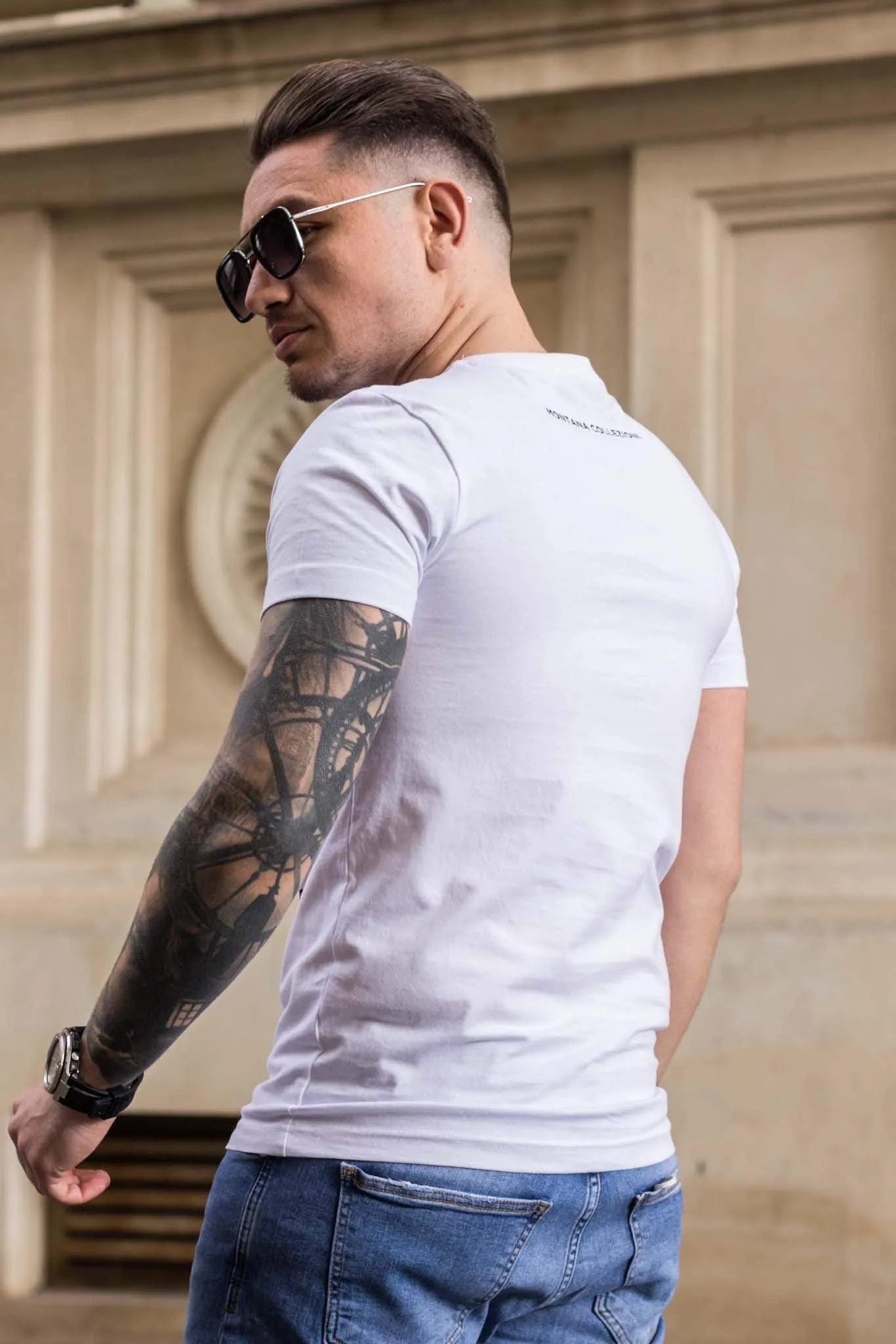 Tricou Designer White