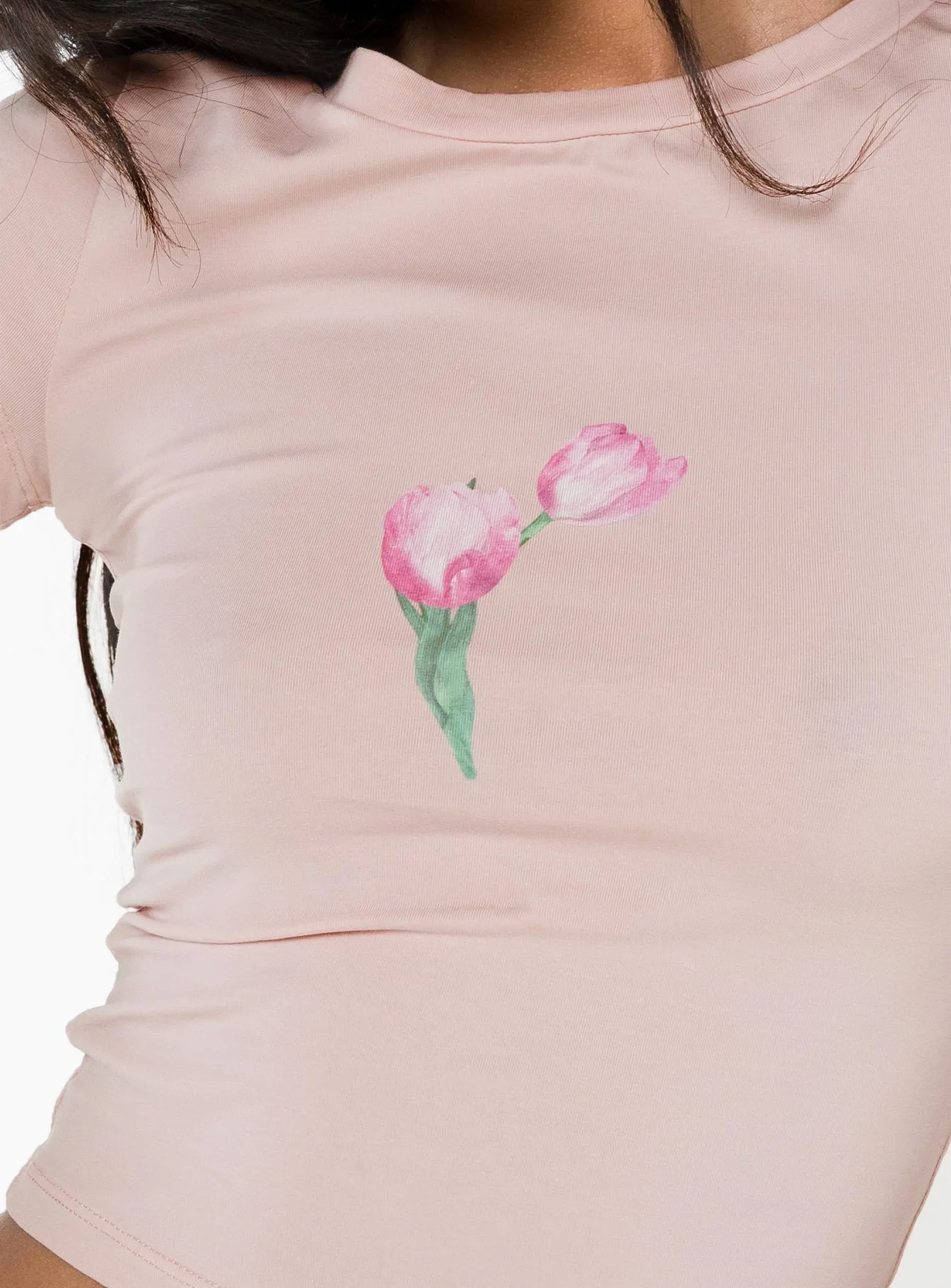 Tulips Tee Pink