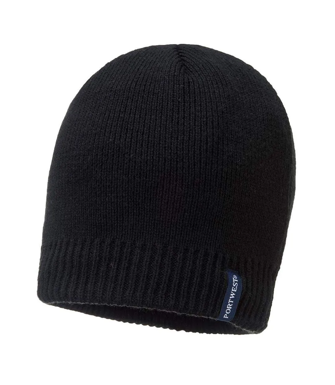 Unisex adult waterproof beanie black Portwest