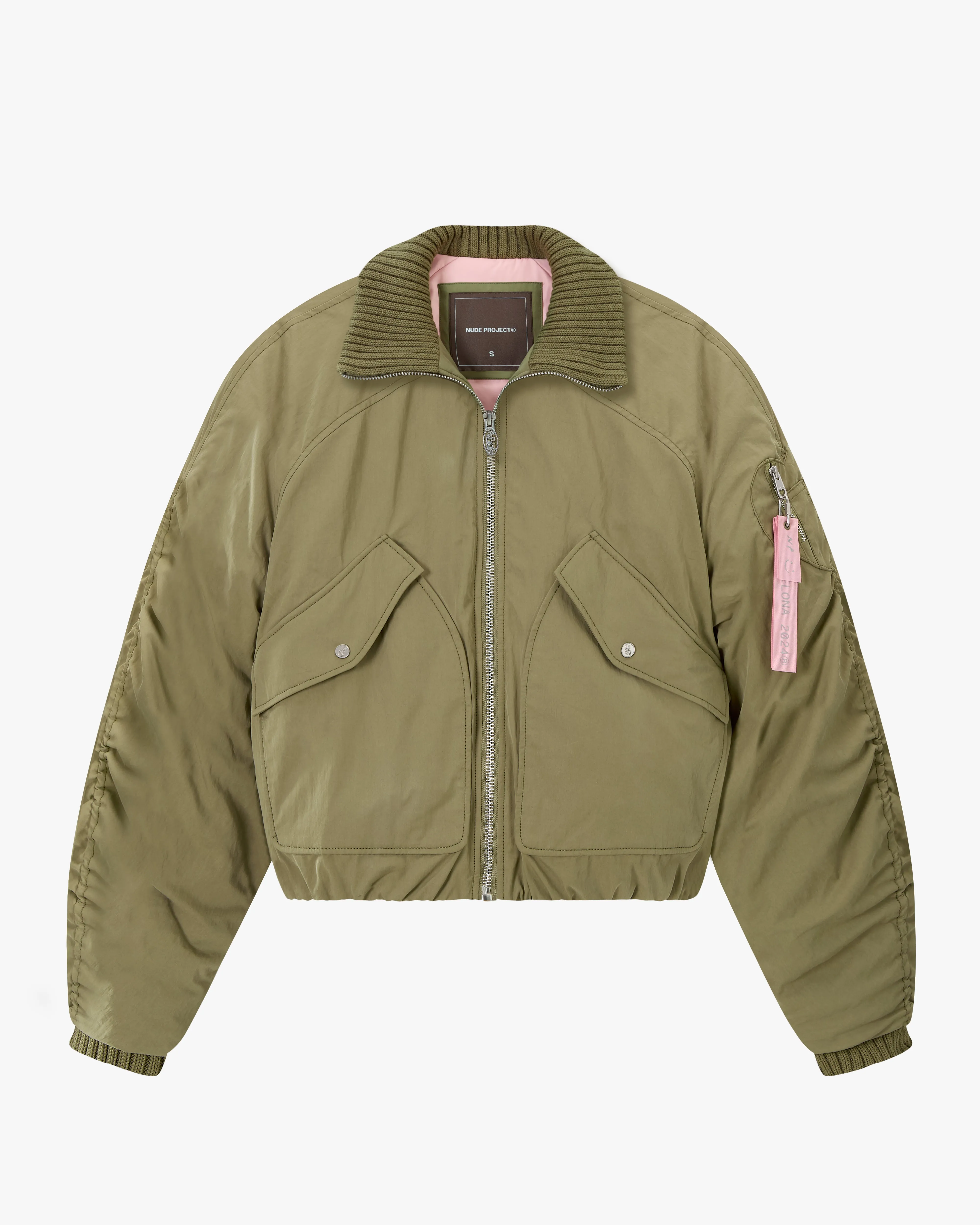 VERSAILLES BOMBER KHAKI