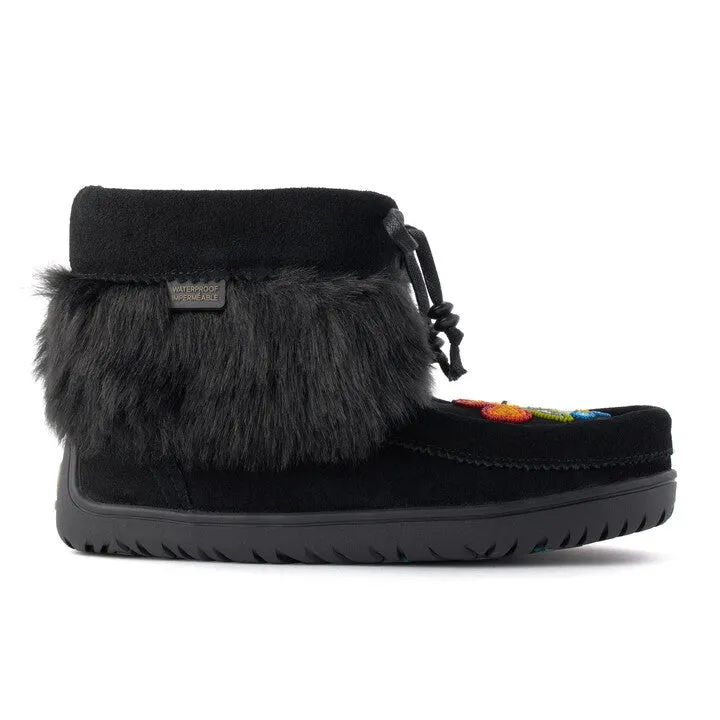 Waterproof Faux Fur Bloom Ankle