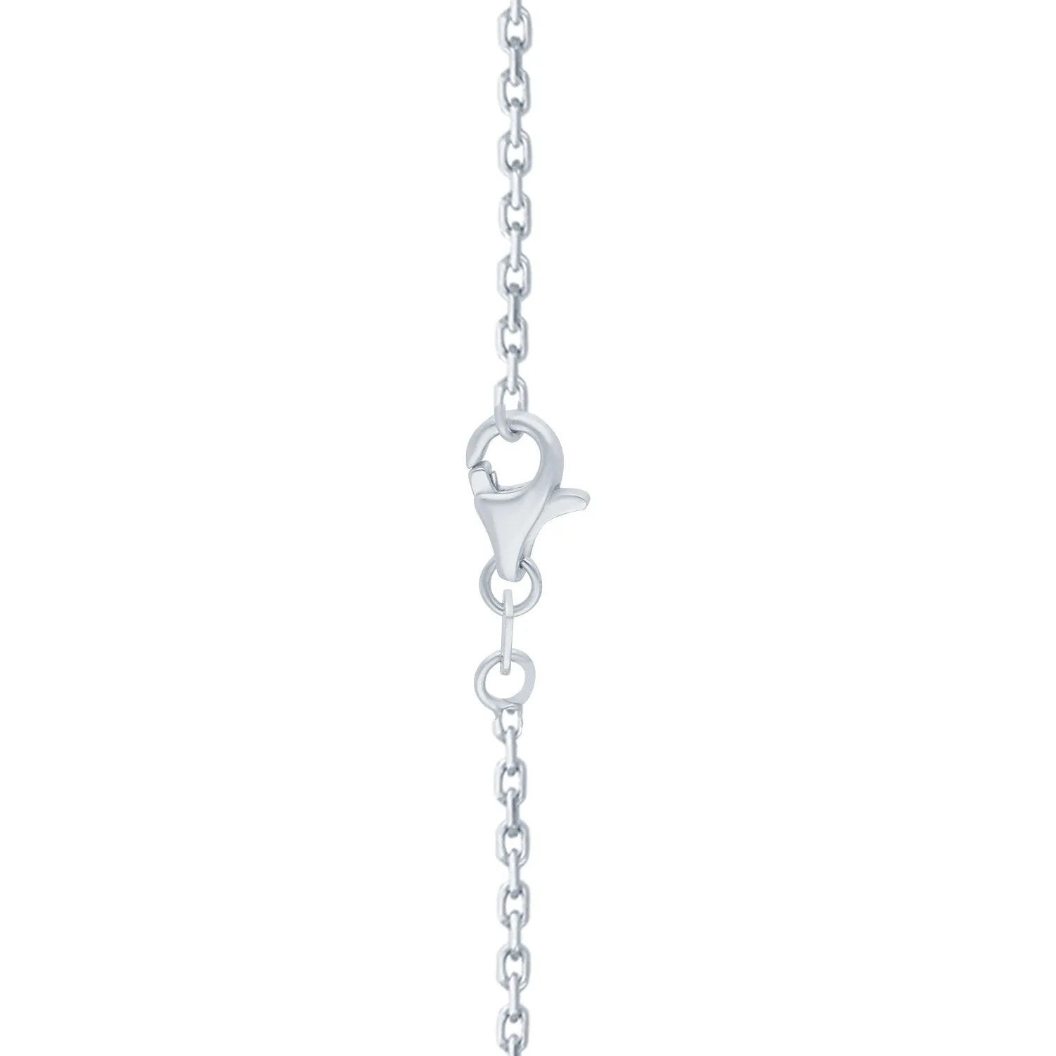 White Gold Diamond Eternal Necklace