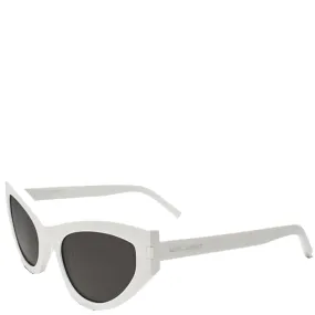 YSL SL215 Grace Sunglasses, Ivory