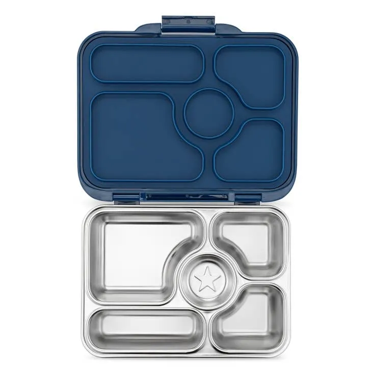 Yumbox Presto Santa Fe Blue Stainless Steel Lunchox