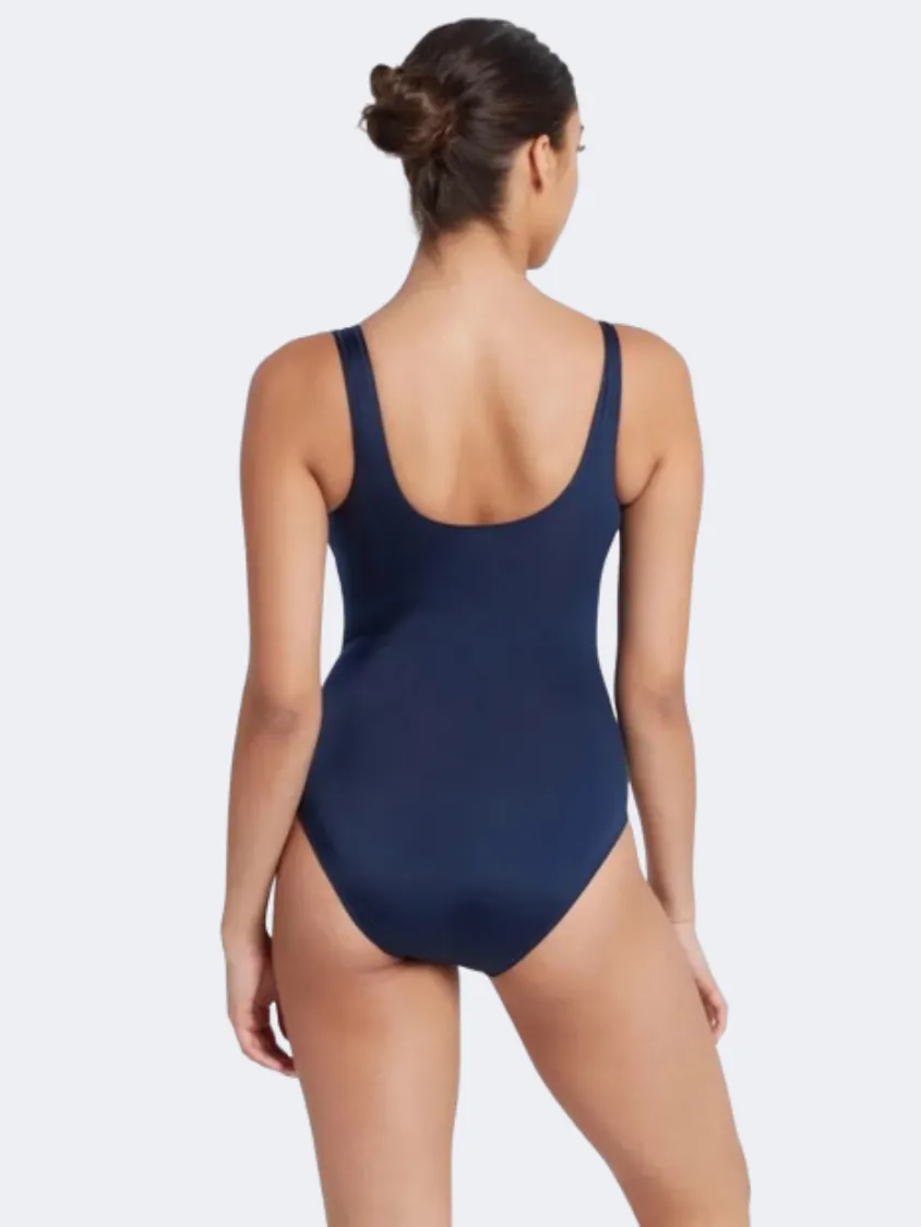 Zoggs Scoopback Women Swim Monokini Navy/Multi